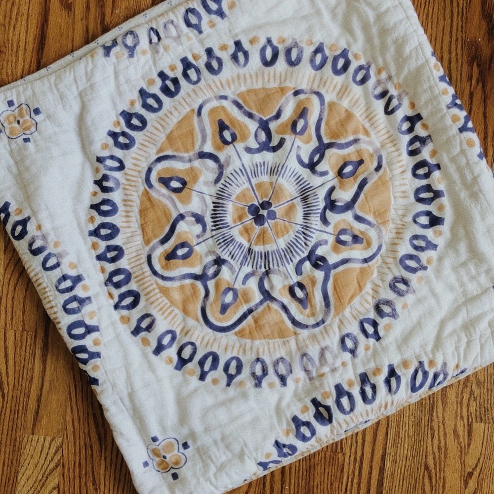 Anthropologie Set of 2 Boho Pillow Covers